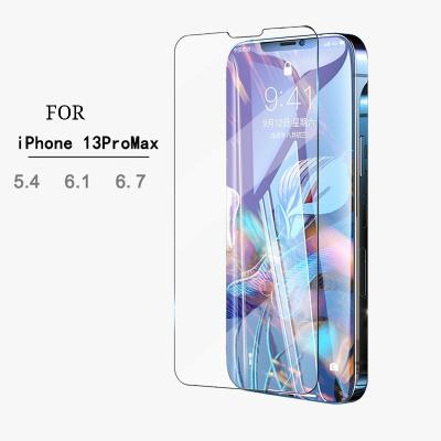 China Premium Cell Phone 9H 2.5D Tempered Glass Screen Protector For iPhone 13 pro Max Anti-Scratch Screen Protective Film for iphone13 for sale