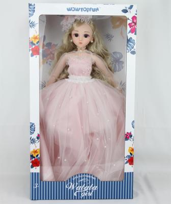 China High Quality Mini Toy 60cm Fashion Doll Jointed Wedding Dressing Doll Toys For Children for sale