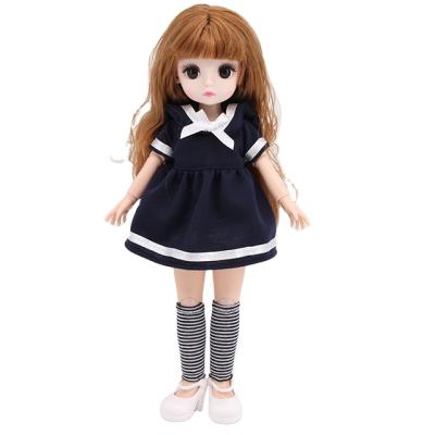 China Cartoon Toy 12 Inch 35cm Doll Fashion Baby Compaion Ready Doll Take Away Doll Carry Toys With Cloth Set for sale