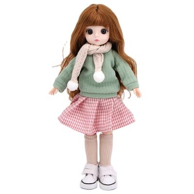 China 2021 Popular Mini Toy 30cm Fashion Doll Set Mini Jointed Toy Doll With Shoes for sale