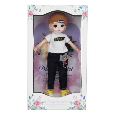 China 2021 Popular Mini Toy 30cm Fashion Doll Set Mini Jointed Toy Doll With Shoes for sale