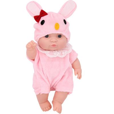 China Educational Toy New item wowtopfun toys 8 inch baby dolls all reborn baby full body solid silicone vinyl - cute doll doll for sale