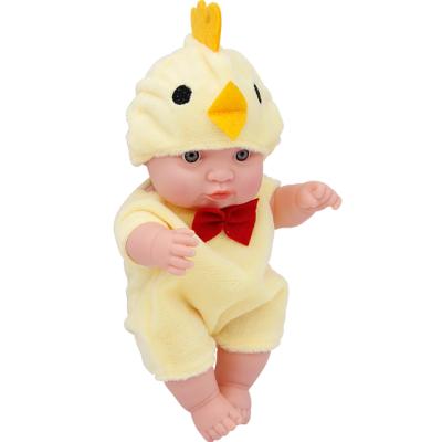 China Educational Toy New item wowtopfun toys 8 inch baby dolls all reborn baby full body solid silicone vinyl - cute doll doll for sale