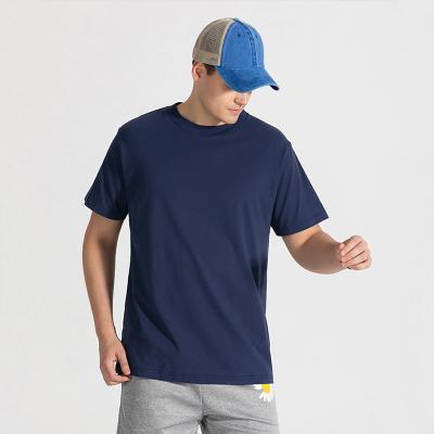 China QUICK DRY drop shipping custom made t shirts no minimum for men with cheap price 190G cotton summer shorts crew neck t shirts for sale