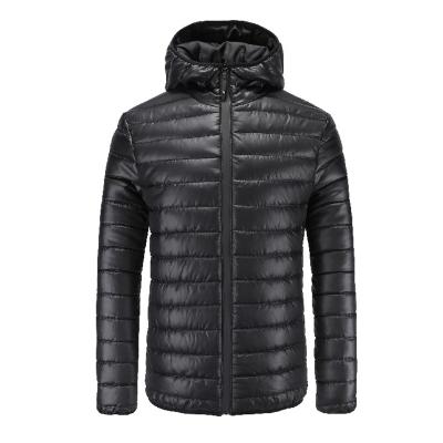 China Men's Down Jacket Winter Breathable Jacket Plus Size Shell Jackets Black Puffer Coat Molle for sale