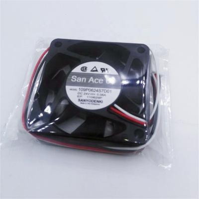 China High Quality Industrial Equipment 109P0624S7D01 24V 0.08A 60*60*15 6015 Air Cooling Fan for sale