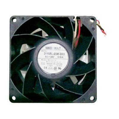 China 3115RL-05W-B60 Industrial Equipment Size 80*80*38mm 24V 0.50A Fan for sale