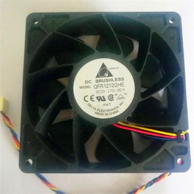 China Industrial Equipment 6000RPM High Speed ​​Cooling Fans120*120*38mm 12V 2.7A QFR1212GHE for sale