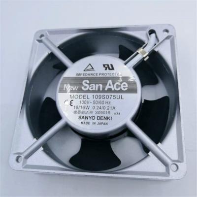 China High Quality Industrial Equipment 109S075UL 100V 18/16W 120*120*38 Air Cooling Fan for sale