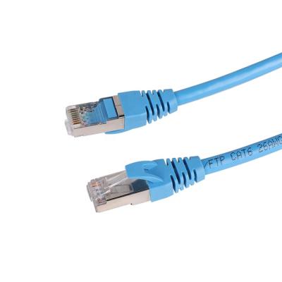 China Computer Hot Selling Color Ethernet Cable CAT6A Commercial Customizable High Speed ​​FTP LAN Patch Cord for Home and Office for sale