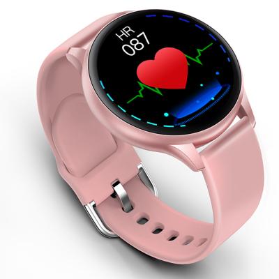 China Touch Screen Smart Watch Heart Rate Blood Pressure Monitor Smart Sports Business IP67 Android Watch ISO Waterproof Watch for sale