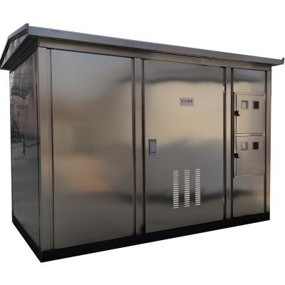 China Outdoor high quality prefabricated stainless steel substation for sale