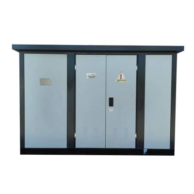 China High Quality 10KVA Iron Plate Outdoor Customized Spraying Substation for sale