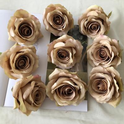 China Wedding Celebration Artificial Flowers Faux Real Looking Roses For DIY Wedding Bouquets Bridal Shower Centerpieces Party Decorations for sale