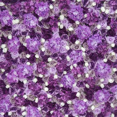 China High Quality Artificial Flower Luxury Wall Flower Wall Backdrop Panels For Wedding Background Home Decoration for sale