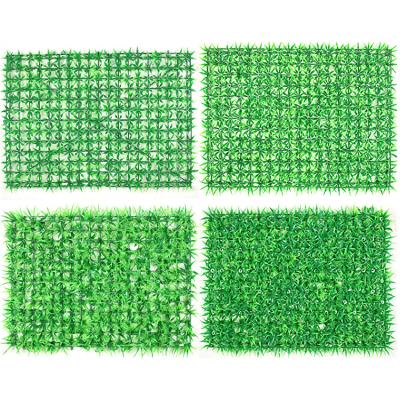 China Eco-friendly high quality artificial plastic grass simulated lawn mat for garden for sale