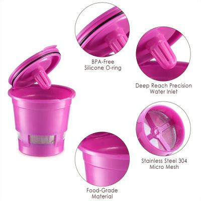 China Viable Wholesale Reusable Food Grade Coffee Capsules Plastic Pod for sale