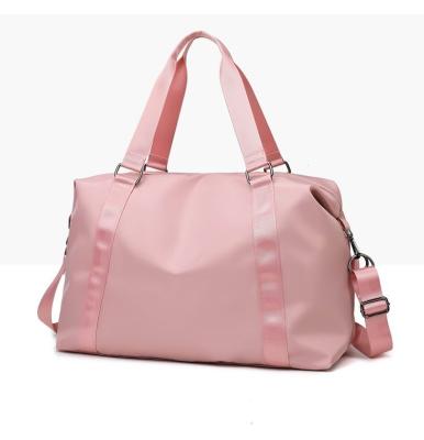 China New Design Durable Ladies Waterproof Foldable Travel Bags Gifts Tote Logo Item Style Pattern Zipper Customized Unisex Silk for sale