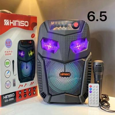 China New Product QS-3608 Wireless Rechargeable USB Speaker Professional Audio Cool Speaker With Remote for sale