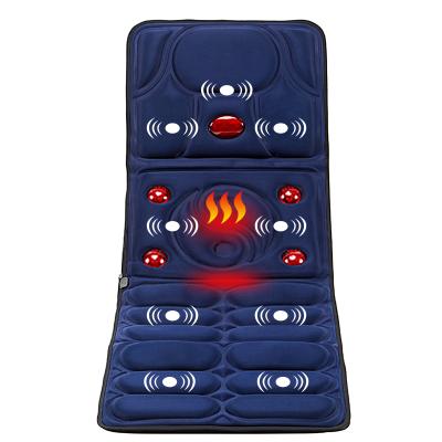 China New Product Hot Selling Full Body Body Mat Vibrating Infrared Heat Electric Massage Mattress for sale