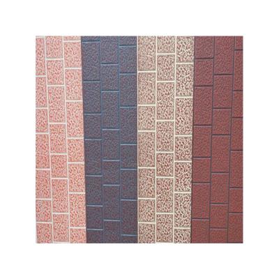 China Lightweight PU Insulation Polyurethane Panel Decorative Wall Sliding Panel Sandwich Panel for sale