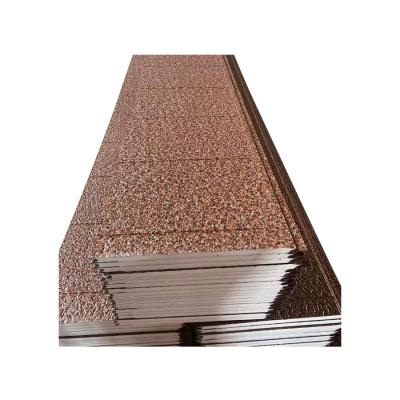 China Fire Resistant PU Aluminum Foil Sandwich Wall Panels PU Sandwich Wall Panels Lightweight Fireproof Sandwich Panel Wall Panels for sale