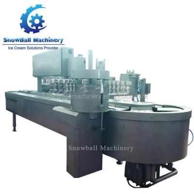 China Dairy Factory Popsicle Making Machine Making Oval Type Stick Ice Cream Machine for sale