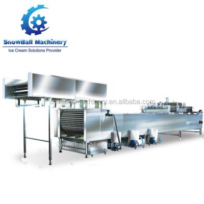 China Dairy Factory Popsicle Making Machine Making Linear Stick Ice Cream Machine for sale