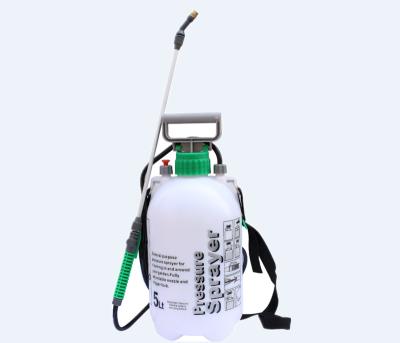 China Portable And Convenient 5L Garden Backpack Manual Air Pressure Sprayer for sale