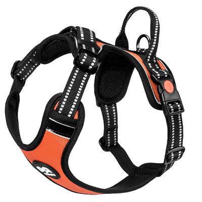 China Stocked Tactical Military Dog Harness and Leash Set Dog Collar Leash Harness Set Dog Harness and Leash for sale