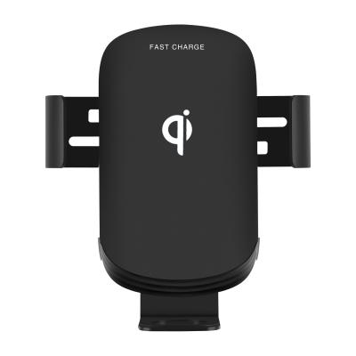 China New Arrival Qi 360 Degree Dual Coils Rotatable Qi 10W Car Wireless Charger Mount For Samsung Z Flip Smartphones for sale