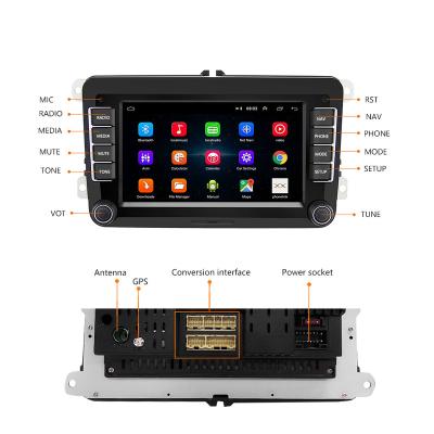 China Aiyousi T3L 7 Inch 1024x600 Car GPS Touch Screen Car Navigation Android 10 USB Wifi For Toyota for sale