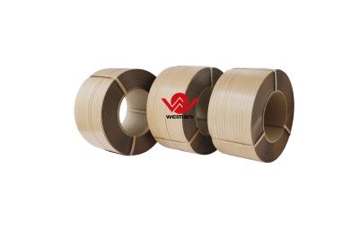 China Eco Friendly Products 2024 Custom Logo Kraft Paper Strapping Tape Packing Tape For Automatic Strapping Machine for sale