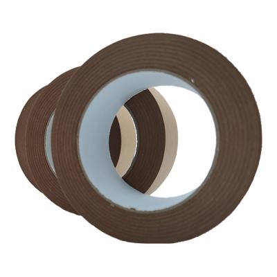 China Kraft Paper Self Adhesive Tape Custom Printed Logo Packing Tape Brown Self Adhesive Packing Kraft Paper Tape for sale