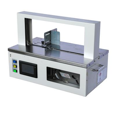 China High Quality Fully Automatic Desktop Paper Tape Banding Strapping Machine for sale