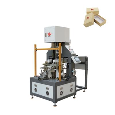 China Automatic Mechnical Handheld Box Servo Rigid Box Forming Machine for sale