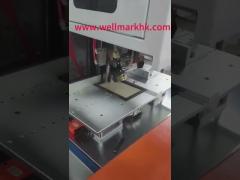 Semiautomatic Ribbon Pasting Machine For Bookcase