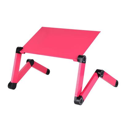 China (Size) Adjustable Multifunctional Aluminum Laptop Table Stand With Height Design Adjustable Folding Ergonomic Design Stand Computer Desk Table for sale