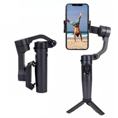 China Hot Selling Mobile Phone 3 Axis Camera Video Handheld Mobile Tripod Gimbal Auto Face Tracking Professional Stabilizers For Smartphone for sale