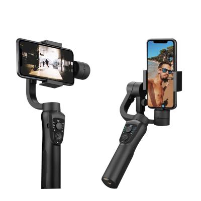 China Mobile Phone Newly Upgrade S5B 3 Axis Youtube TikTok Video Gimbal Auto Face Tracking Mobile Handheld Stabilizers For Smartphone for sale