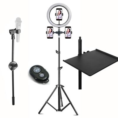 China PORTABLE Photographic Darkening Photographic Lighting Stand LED Ring Light Tripod OEM ODM Selfie Camera Sufficiency Lamp Video Studio for sale