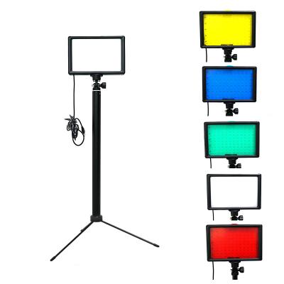 China Wholesale PORTABLE Visual Sufficiency Lamp Selfie Camera Photographic Lighting Studio Dimming Tripod Stand LED Ring Light for sale