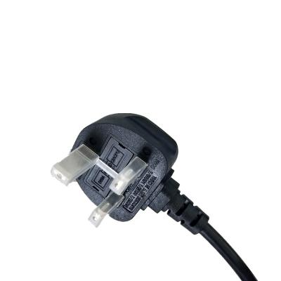 China UK 3 Pin Power Extension Power Plug European Plug AC Cord Lead European Consumer Electronics Electrical Plug for sale