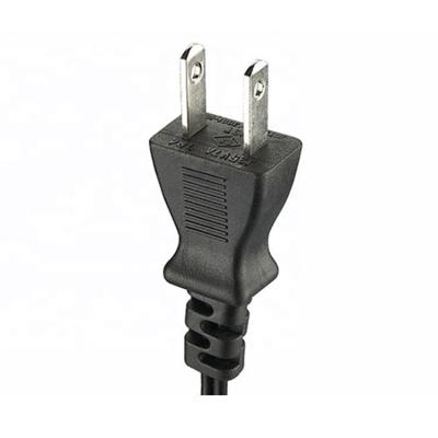 China Japanese Standard Electrical Appliance PSE 7A 125V 2 Prong AC Power Extension Cord Wire Japan 2 Pin Plug for sale