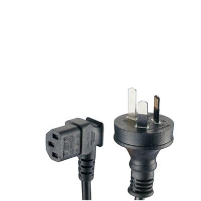 China COMPUTER Cable Warehouse UK Australia USA EU Schuko Rectangle Plug To IEC C13 Mains Power Cord 10 Amp 250V For Laptop for sale