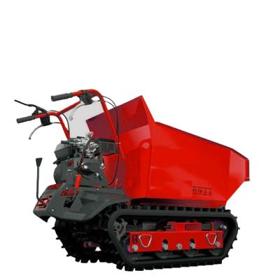 China Construction Material Shops TRADE 9HP PEAK Gas Engine 6F+2R QTP501C Mini Dumper Truck Te koop