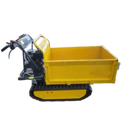 China Construction Material Stores Flood Crawler Hauler 500kg Mini Mini Dumper Truck Te koop