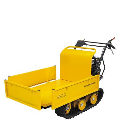 China MAXIMUM COMMERCIAL Tracked Mini Dumper Machinery Repair Shops /6.5HP Gas Mini Truck/300 Kg Mini Dumper for sale