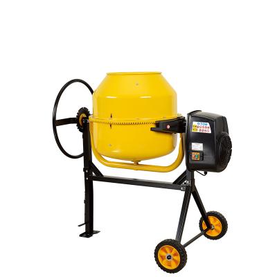 China Building Material Stores Buy Small Portable Electric Self Loading Drum Cement Concrete Mixer Machine With Pump for sale