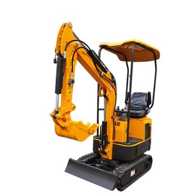 China Building Material Shops Mini Excavator Mini Digging Machine 1.2T for sale